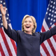 Democratic presidential candidate Hillary Clinton onstage during the New Hampshire Democratic Party Convention in Manchester, N.H., Sept. 19, 2015
Scott Eisen/Getty Images